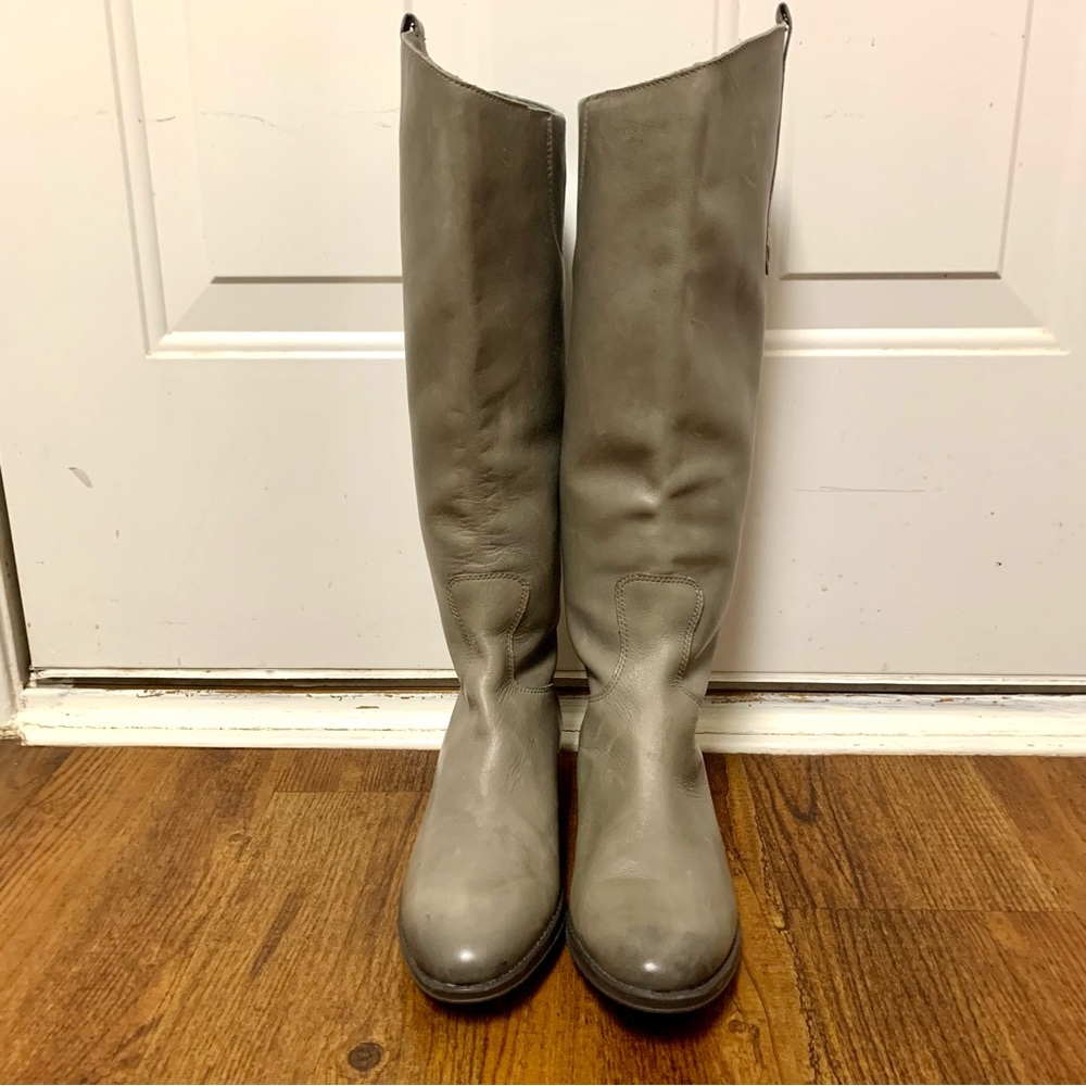 HOST PICK! ❤️❤️ Sam Edelman Penny Gray Leather Riding Boots
